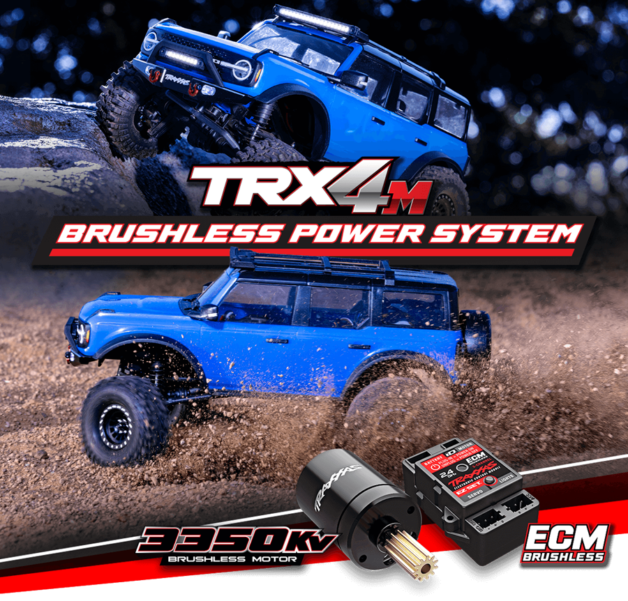 NEW Brushless Power System for ALL TRX-4M Models