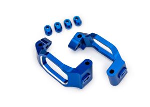 Blue Aluminum Caster Blocks (L&R)