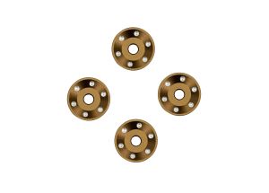 Bronze Aluminum Wheel Washers (4)