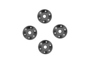 Gray Aluminum Wheel Washers (4)
