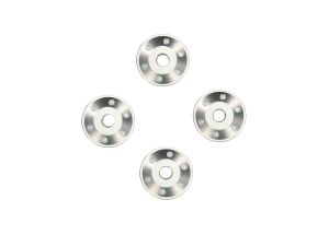 Silver Aluminum Wheel Washers (4)