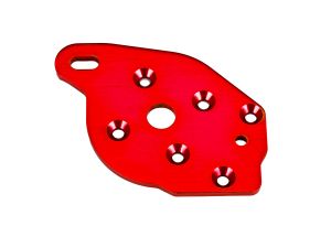 Red Aluminum Motor Plate