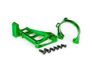Green Aluminum Front and Rear Motor Mounts