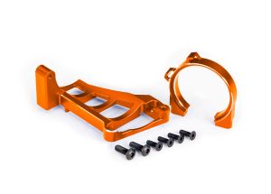 Orange Aluminum Front and Rear Motor Mounts