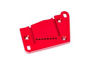 Red Aluminum Motor Plate