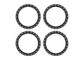Pro Scale Black Aluminum Beadlock Rings (4)