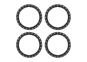 Pro Scale Black Aluminum Beadlock Rings (4)