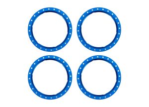 Pro Scale Blue Aluminum Beadlock Rings (4)