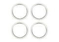 Beadlock Rings Alum Slvr Mach