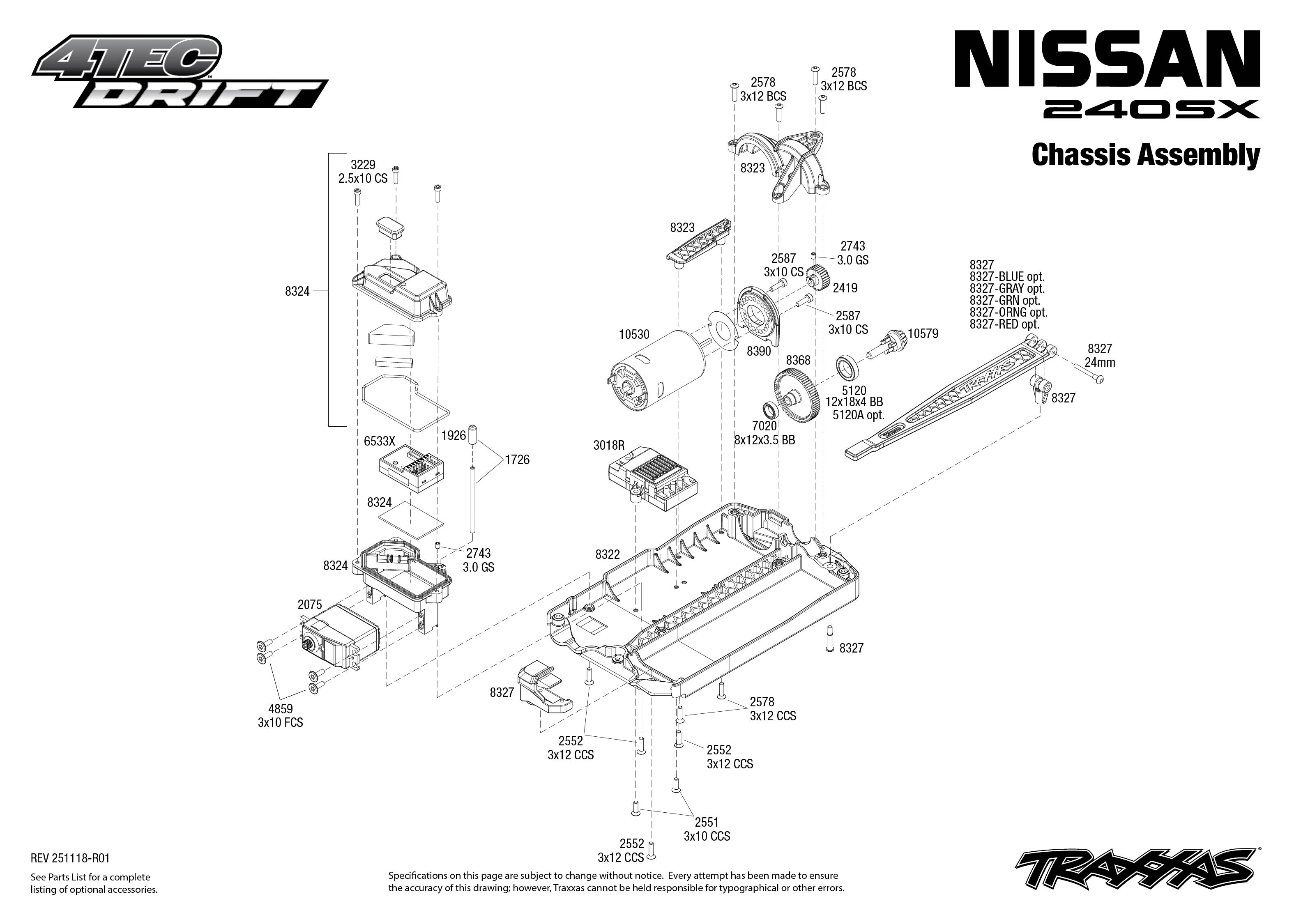 4-Tec Drift Nissan 240SX, 105247-4