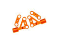 Orange Aluminum Upper Front Suspension Arms (L&R)