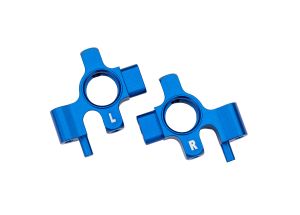 Blue Aluminum Steering Blocks (L&R)