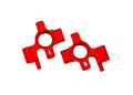Red Aluminum Steering Blocks (L&R)