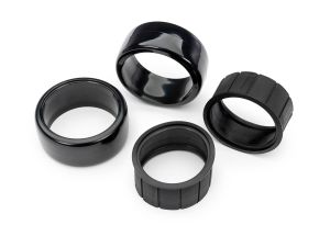 1.9" Rear Hard Drift Tires w/Inserts (2)