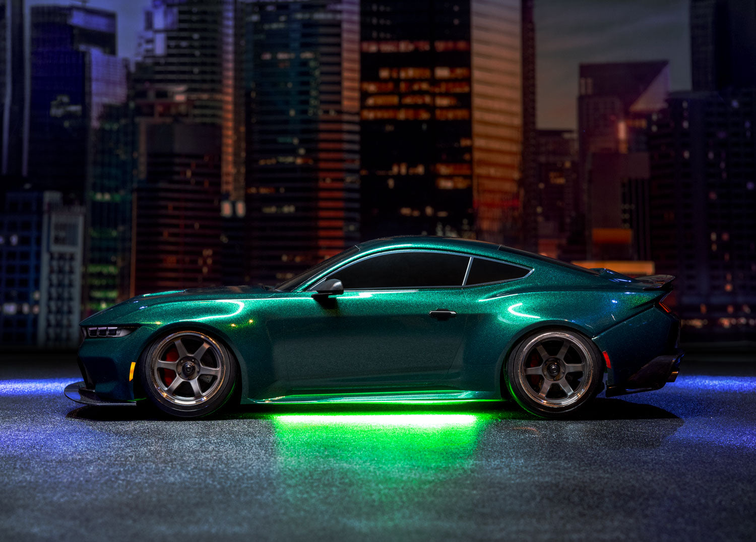 4-Tec Green Underbody LED Light Kit