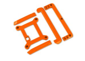 Orange Roof Skid Plate & Tailgate Protector