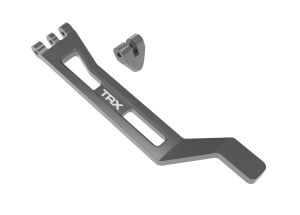 Gray Aluminum Battery Hold-Down Strap w/ Post