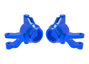 Blue Aluminum Steering Blocks (L&R)