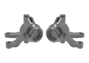Gray Aluminum Steering Blocks (L&R)