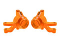 Orange Aluminum Steering Blocks (L&R)