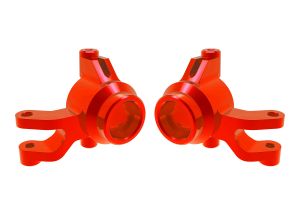 Red Aluminum Steering Blocks (L&R)