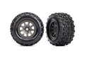 Gray Front Wheels w/ Sledgehammer Tires (2)