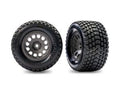Gray Rear Mini XRT Wheels w/ Gravix Tires (2)