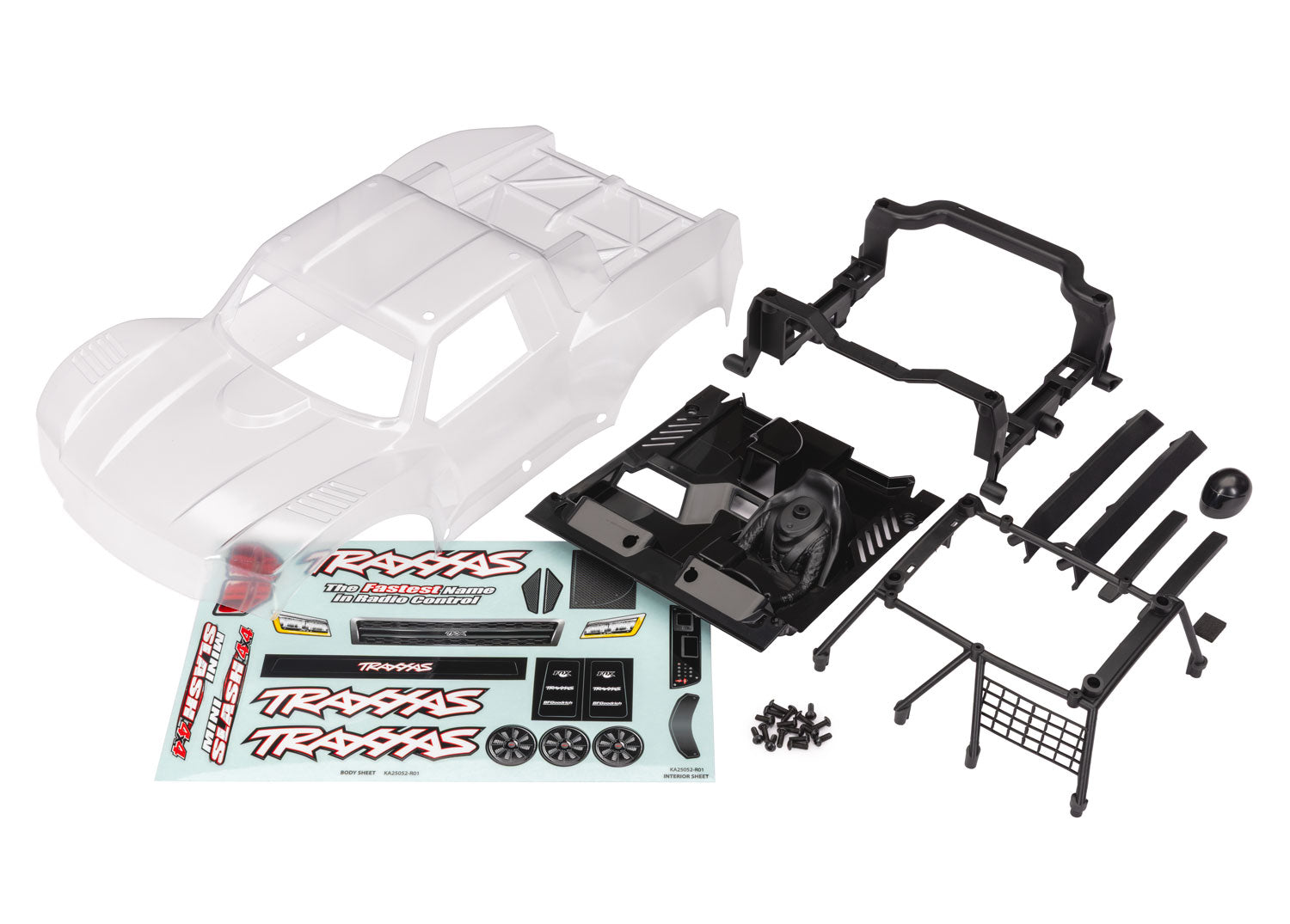 Mini Slash 4X4 Clear Body, Part #10811