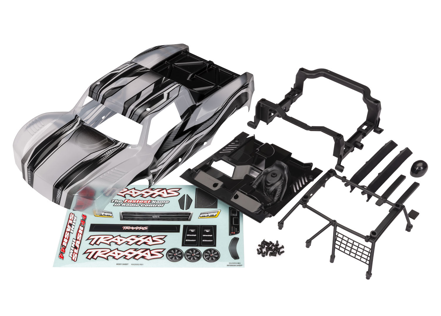 Mini Slash 4X4 ProGraphix Body w/ Mount, Part #10811X