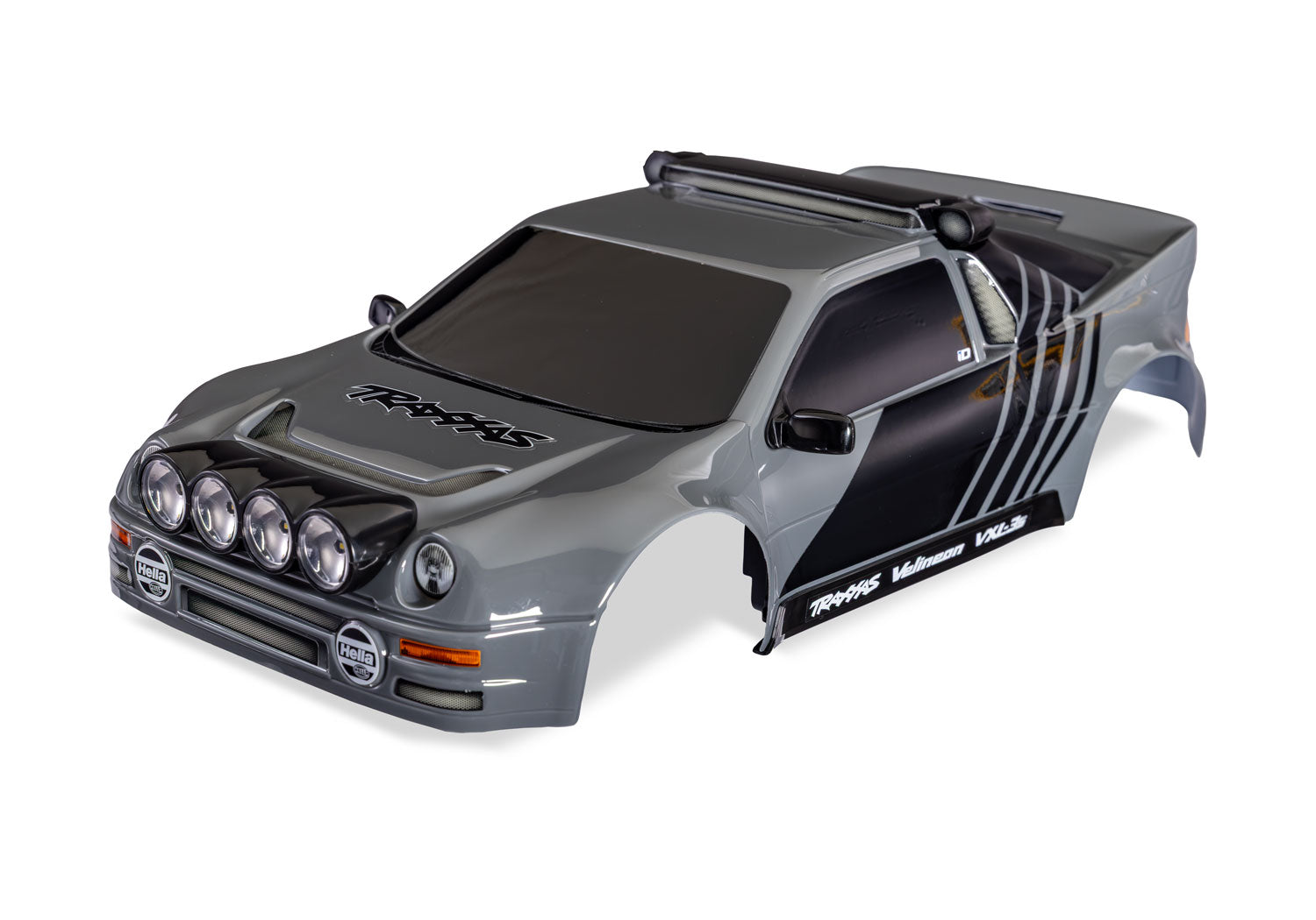 Mini Rally VXL Ford RS200 Gray Body, Part #10812-GRAY