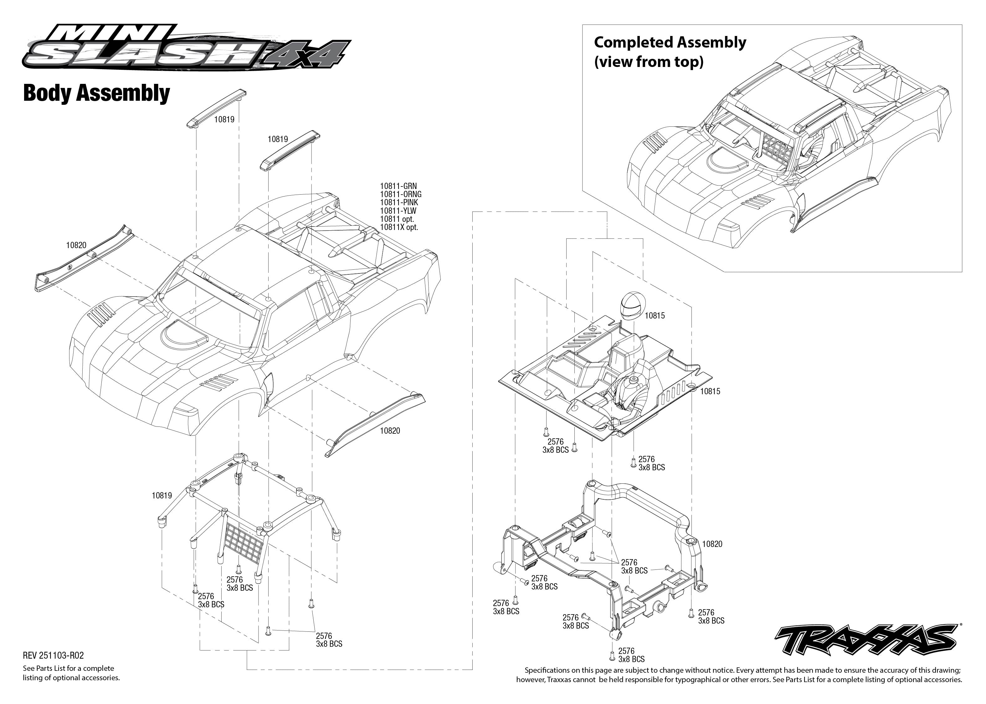 Mini Slash 4X4, 108164-1