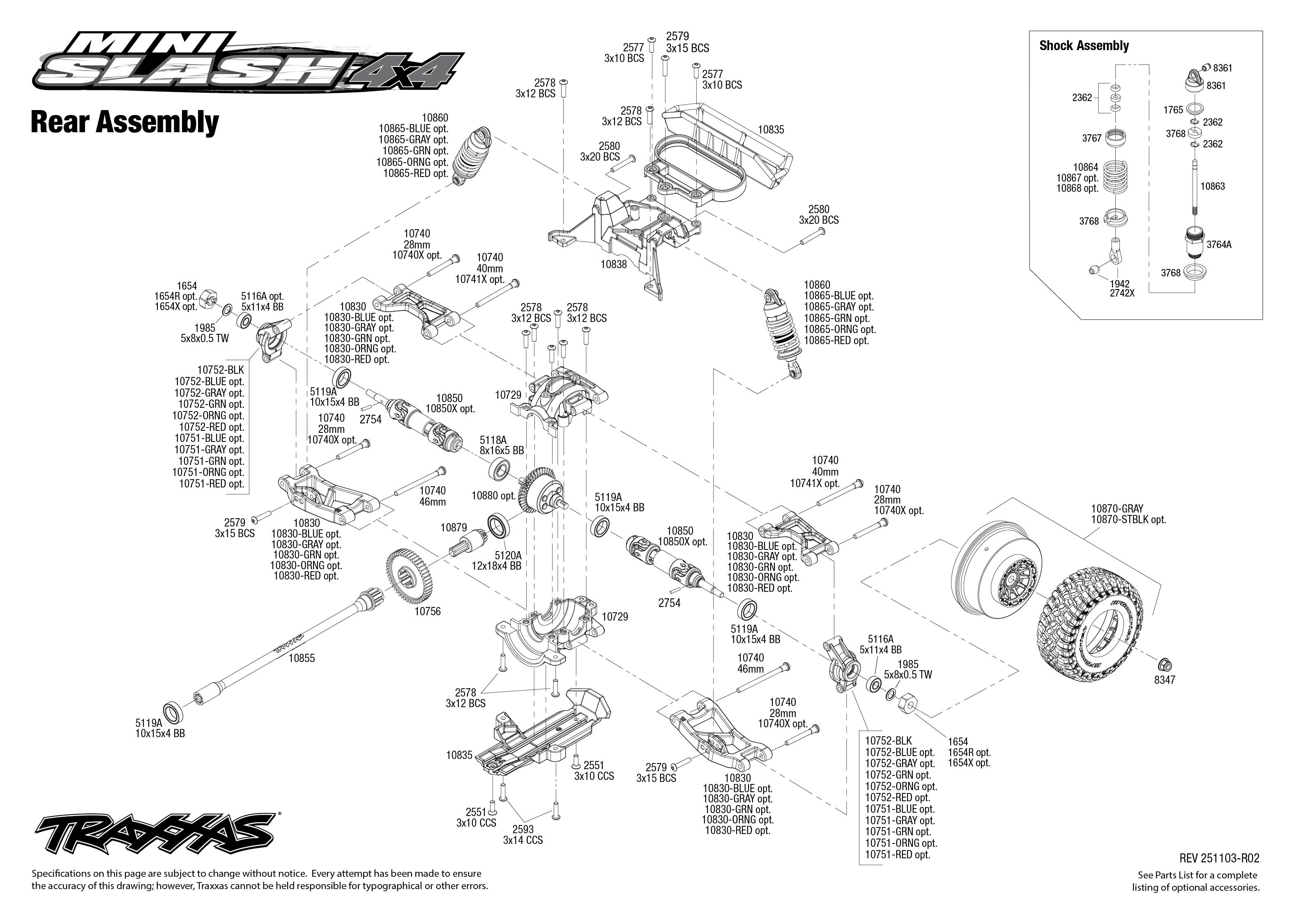 Mini Slash 4X4, 108164-1