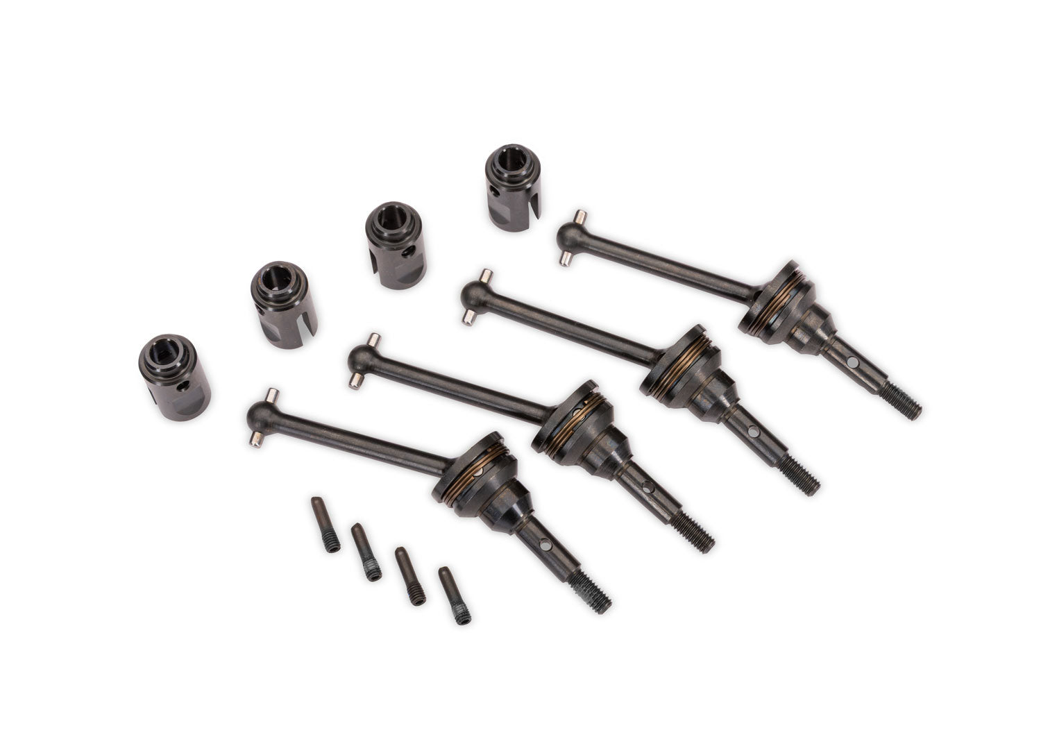 Steel CV Driveshaft Assemblies & Drive Cups (4), Part #10850X