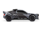 Black Front Mini Rally Wheels w/ Slick Tires (Hard) (2), Part #10876-BLK