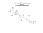 Assembled Differential w/ 37-T Ring and 13-T Pinions, Part #10880