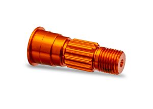 Orange Aluminum Front Stub Axle