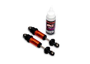 Orange Aluminum GT-Maxx Front Shocks (2)