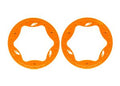 3.9" Orange Funco Rear Beadlock Rings (2)