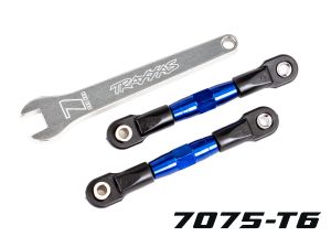 TUBES 56 mm Blue Aluminum Rear Camber Links (2)