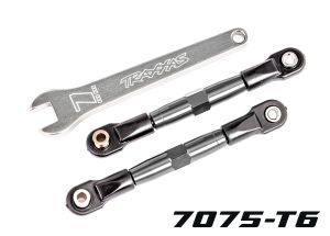 TUBES 67 mm Gray Aluminum Front Camber Links (2)