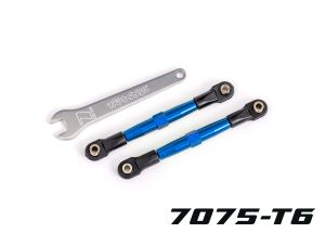 TUBES 75 mm Blue Aluminum Front Toe Links (2)