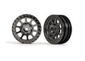 Multi-Spoke 2.2" Black Chrome Wheels (2)