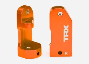 Orange Aluminum Caster Blocks (L&R)