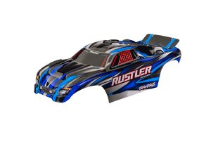 Rustler 2WD Blue Clipless Body