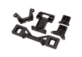 Rustler 2WD Front & Rear Clipless Body Latches, Part # 3731X-BLK