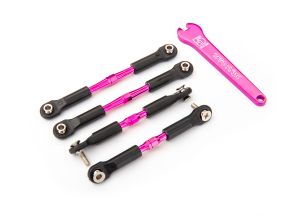 Pink Aluminum Camber Link Set (F&R)