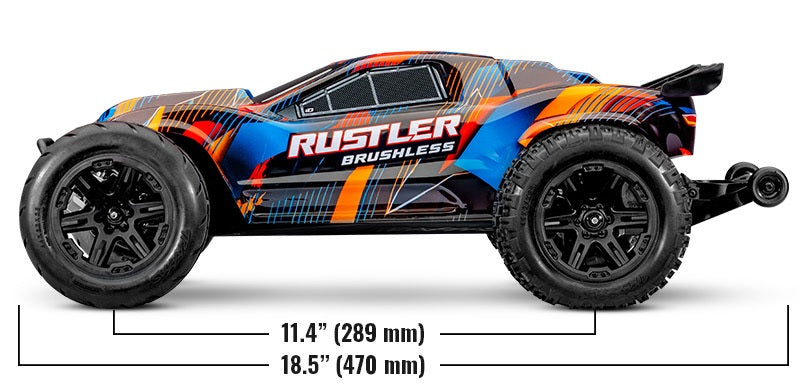 Rustler 2WD Brushless, 37454-4, AVALIBLE NOW FOR PRE-ORDER