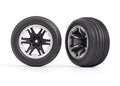 RXT 2.8" Black and Satin Wheels & Alias Tires (2)