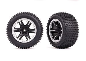 RXT 2.8" Black & Satin Wheels & Alias Tires (2)