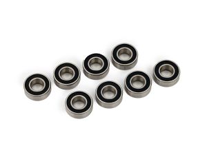 Stainless Black-Seal Ball Bearings 5x11x4 mm (8)